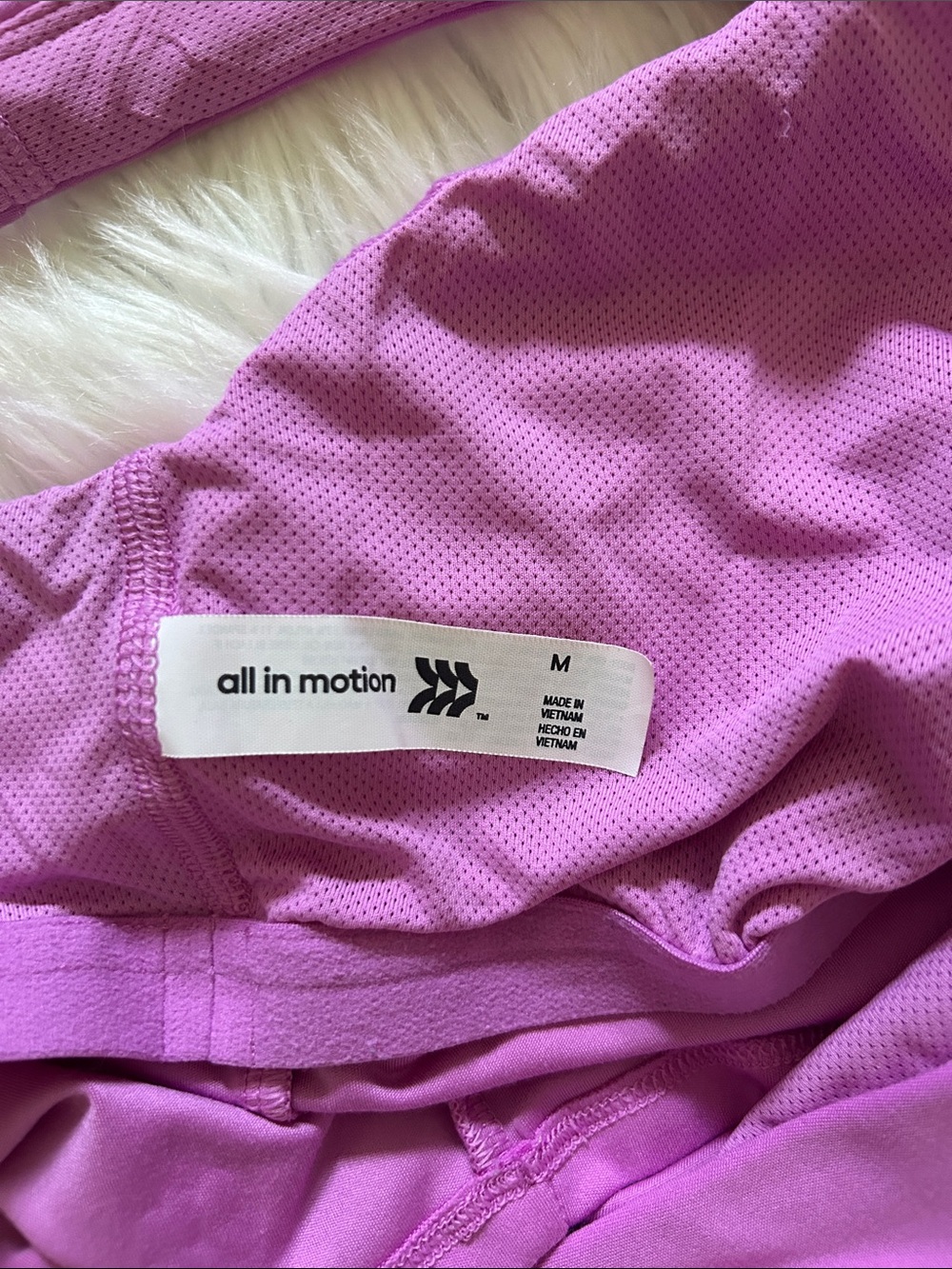 all in motion Magenta Scoop Neck Tank - Picture 4 of 4
